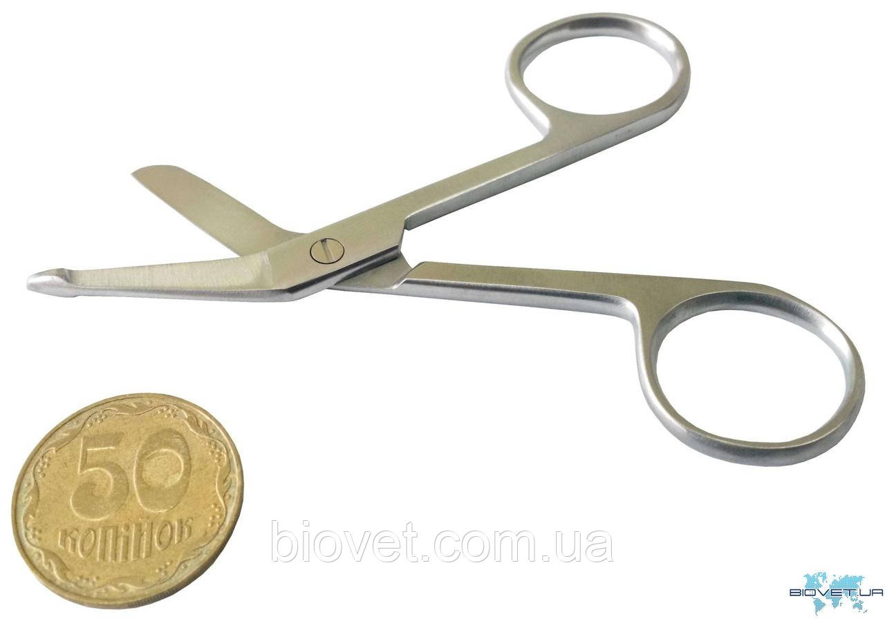 Ножиці для розрізання пов'язок з пуговкою 90 мм