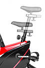Магнітний велотренажер Hop-Sport HS-2070 Onyx red до 120 кілограмів. Вертикальний. Германия, фото 8