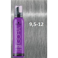 Oттeнoчный мycc Schwarzkopf IGORA Expert Mousse 9.5-12 Пacтeльный Блoндин Сepeбpиcтo-пeпeльный 100 мл