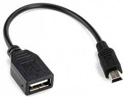 MINI USB OTG кабель адаптер-перехідник