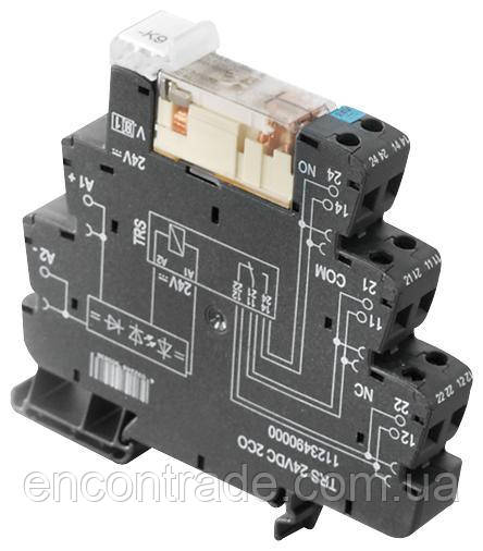 1123490000 Реле TRS 24VDC 2CO WEIDMÜLLER, фото 1