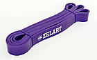 Гума для фітнесу та підтягувань Zelart Sport Power Bands 3917-V потужність M фіолетовий, фото 2