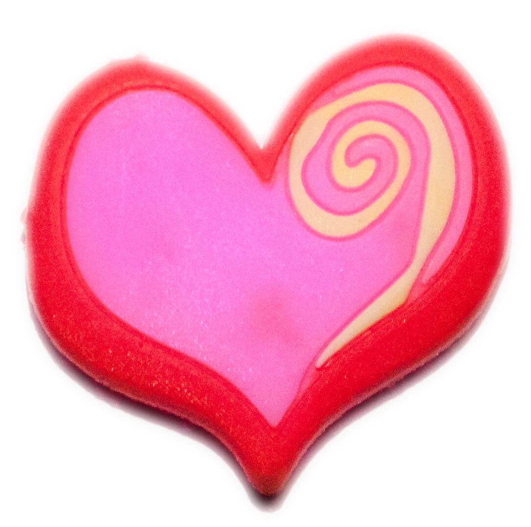 Магніт на холодильник"Сердечко" (3х3 см), фото 1