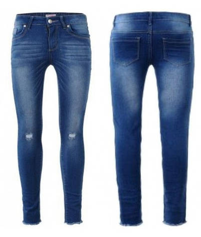 Штани джинси для дівчинки Glo-Story denim 3414, 128, фото 2