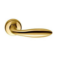 Дверна ручка Colombo Mach у кольорі матове золото