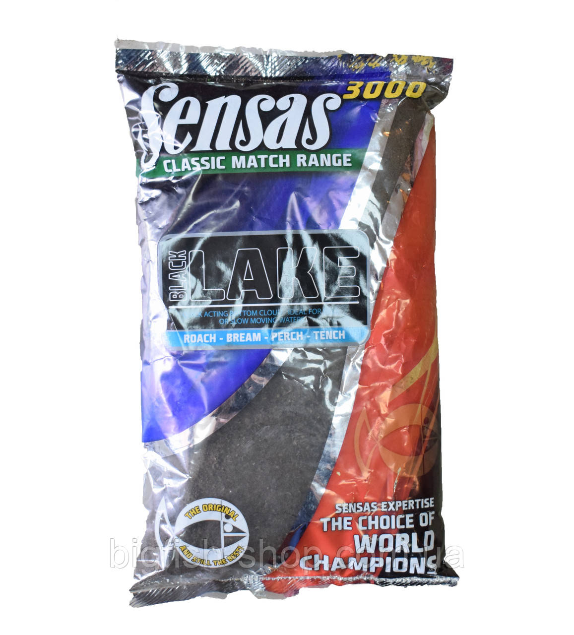 Прикормка рибальська Sensas 3000 Lake (black)