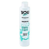   Шампунь для щоденного догляду з бавовняною й оливковою олією You Look Professional Daily Oil Shampoo 1000 мл