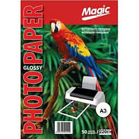 Фотобумага Мagic A3 глянцевая 180g, 50 листов (NEW) 6927775318052