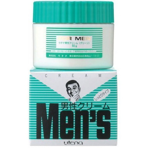 Зволожуючий крем після гоління для чутливої та сухої шкіри c хлорофілом "UTENA" "men's", 60 гр ( 121034 )