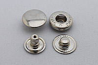 Кнопка альфа, диаметр - 15 мм, цвет - никель, в упаковке - 20 шт, артикул СК 5017