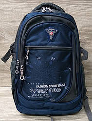 Шкільний міцний, посилений рюкзак Baohua, на кілька відділів, широка блискавка, S-подібні лямки, 28х43 см