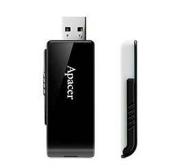 Флешка USB 3.1 Apacer AH350 128GB Black