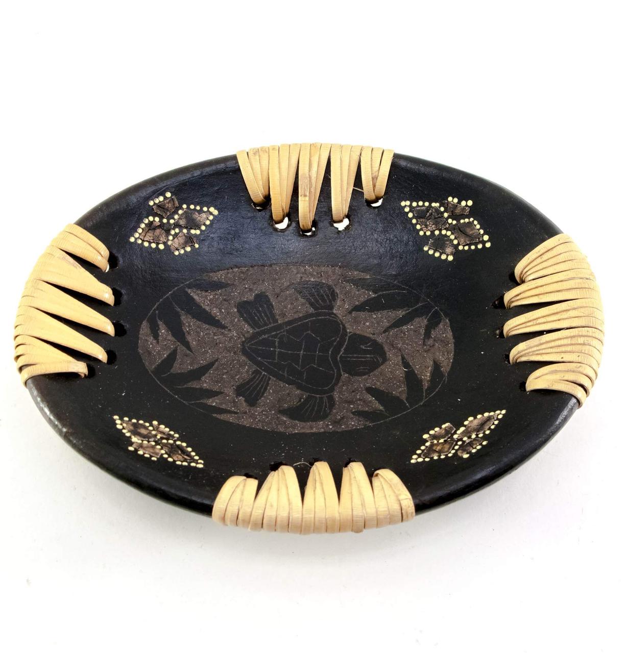 Блюдо теракотове "Черепаха" (14,5х11х4см), фото 1