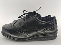 Туфлі чоловічі шкіряні на широку ногу Cosyfeet 43 р. 28,5 см чорні арт. 04