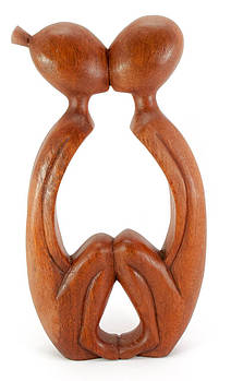 Статуетка "Закохані" дерево (29х15х4 см)