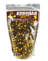 Прикорм 3KBaits Конопля с кукурузой 70/30 800гр