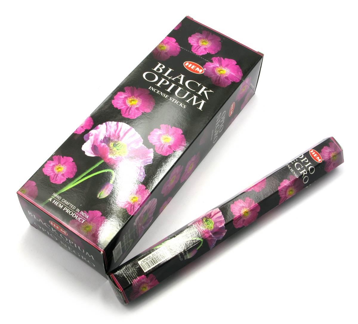 Пахощі Black Opium "Чорний Опіум" Hem шестигранник Індія, фото 1
