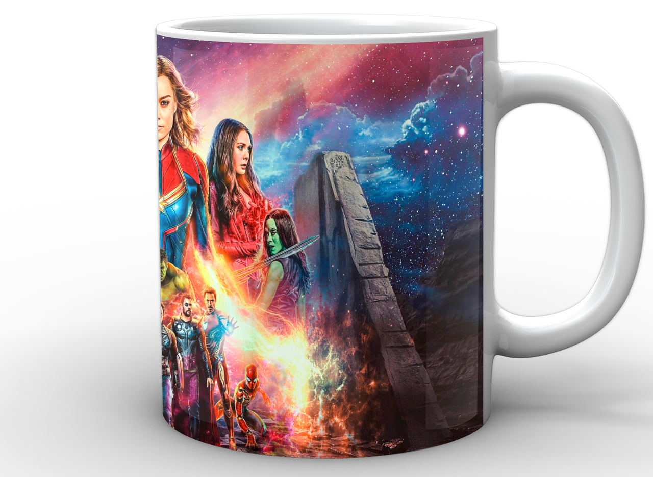 Кухоль GeekLand білий Avengers Месники всесвіт марвел AG.02.007, фото 1