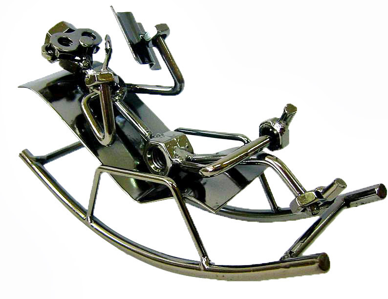 Техноарт "Читач" метал (20х14х6,5 см), фото 1