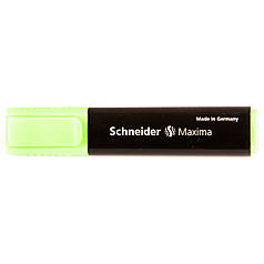 Маркер текстовий Schneider Maxima зелений S1504