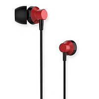 Навушники з мікрофоном Remax RM-512 red