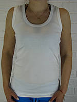 Борцовка унісекс "T&Ellow" біла