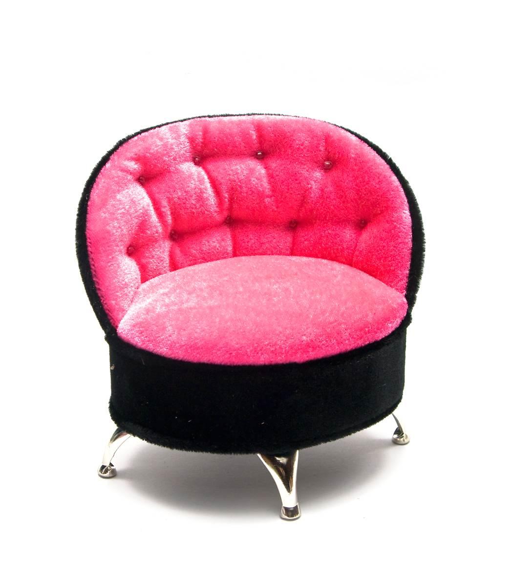 Скринька для біжутерії з дзеркальцем "Крісло" (13,5х13х10 см), фото 1