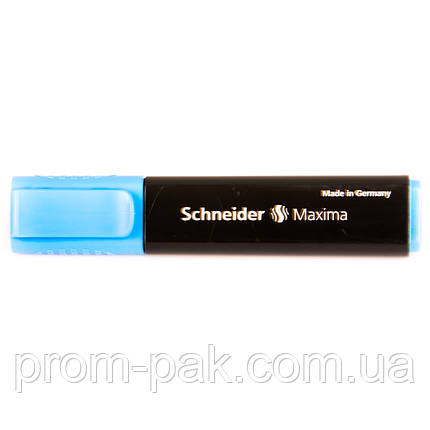 Маркер Schneider Maxima текстовий синій S1503, фото 2