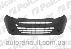 Бампер передній (без противотум.) на Рено Кенго II 08> POLCAR (Польща) 6062070J