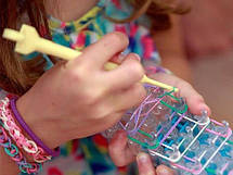 Оригінальний набір для плетіння гумками Loom bands, фото 5