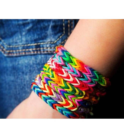 Комплект для плетіння гумками Loom bands, фото 1
