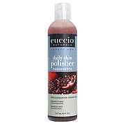 Дрібний пілінг з тростинним цукром "Гранат і інжир" - Cuccio Naturale Pomegranate & Fig daily Skin Polisher