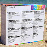 Сімейний надувний басейн зі спинками та надувними сидіннями Intex 56475, фото 6