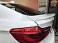 Cпійлер багажника (сабля, качиний хвостик, лип спойлер) BMW X6 F16 2014+ г. стиль M-style ABS пластик, фото 4
