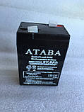Аккумулятор 6 v Ataba, фото 7