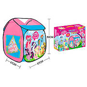 Намет дитячий ігровий Поні My little Pony M 5778 LP будиночок 67-87-89см 2 входи накидка-липучка