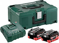 Базовый комплект Metabo 2 x LiHD 8.0 Ah ASC Ultra + ML