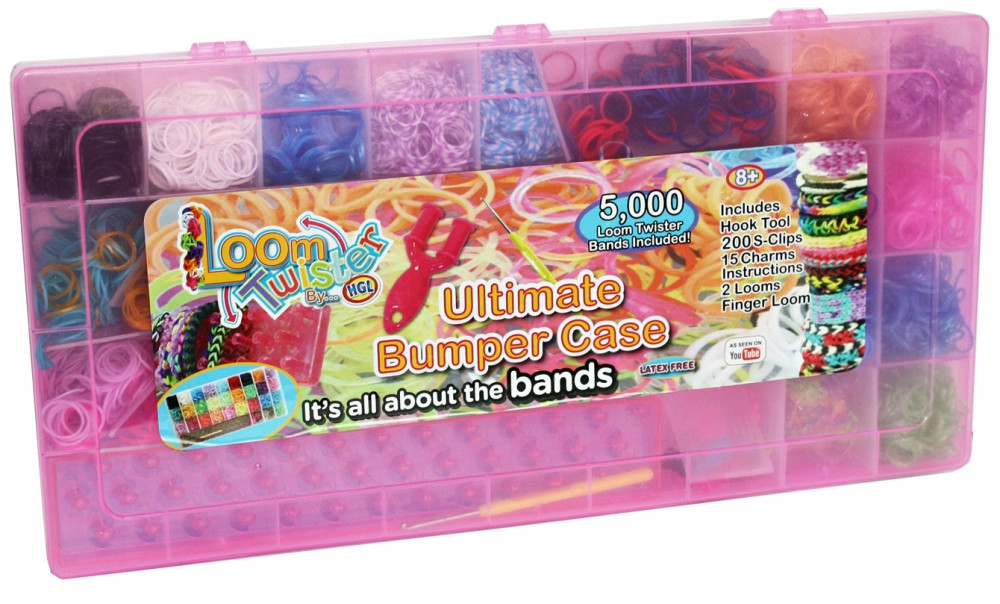 Дитячий набір для плетіння гумками Loom Bands