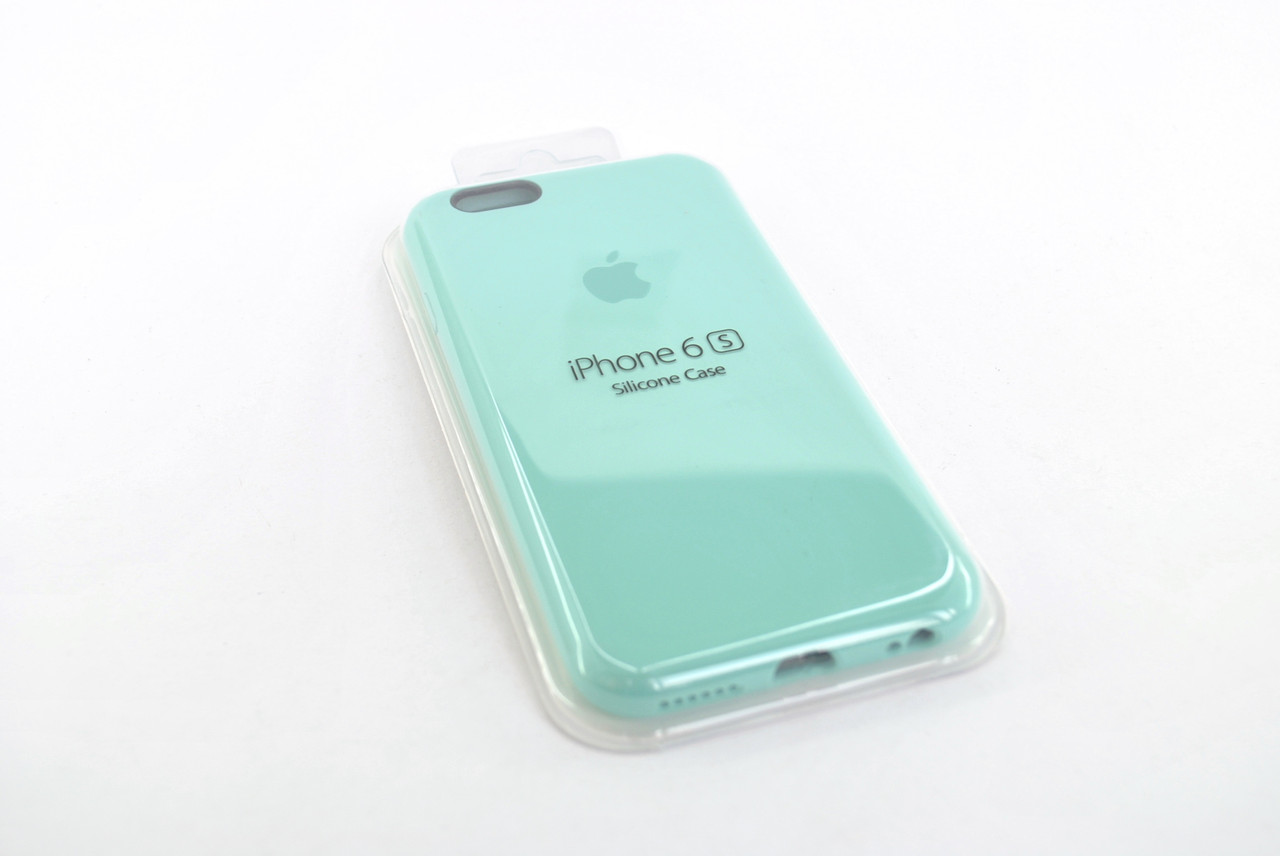 Чохол силіконовий для телефону iPhone X / XS Silicone Case Orig FULL №46 mint gam 4you