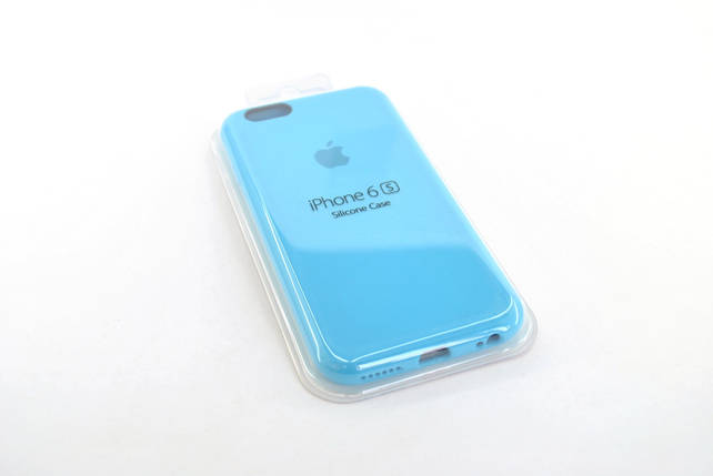 Чохол силіконовий для телефону iPhone 6 / 6S Silicone Case Orig FULL №16 royal blue 4you, фото 1