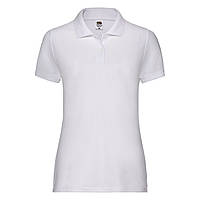 Женская рубашка поло 65/35 Белый, XS