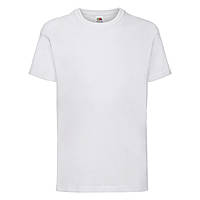 Детская футболка для мальчиков хлопковая 104, Белый