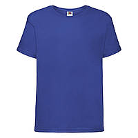 Детская футболка для мальчиков мягка Ярко-синий, 104