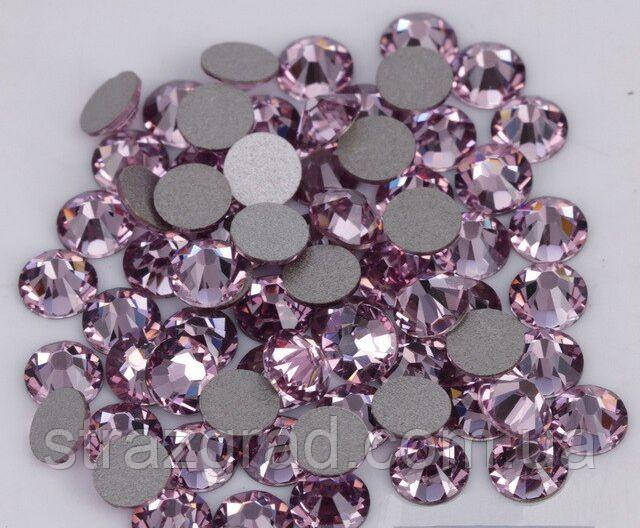Стрази клейові Premium Light Violet SS10 Non-hot Fix 1440 шт. Стрази холодної фіксації, фото 1