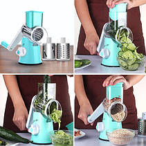 Ручне різання для овочів TABLETOP DRUM GRATER, фото 3