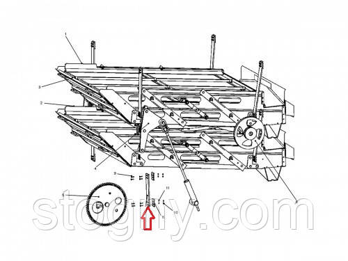 Пружина планка ОВБ 9034, фото 2