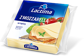 Сир тостерний (плавлений) Mozzarella Laktima Польща 130г