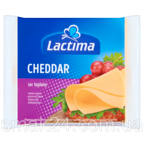 Сыр тостерный (плавленный) Cheddar Laktima Польша 130г - фото 1 - id-p968302721