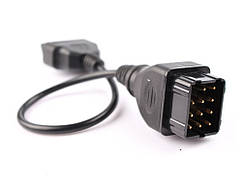 Кабель перехідник для Renault 12 Pin до 16 Pin OBD2 для Renault