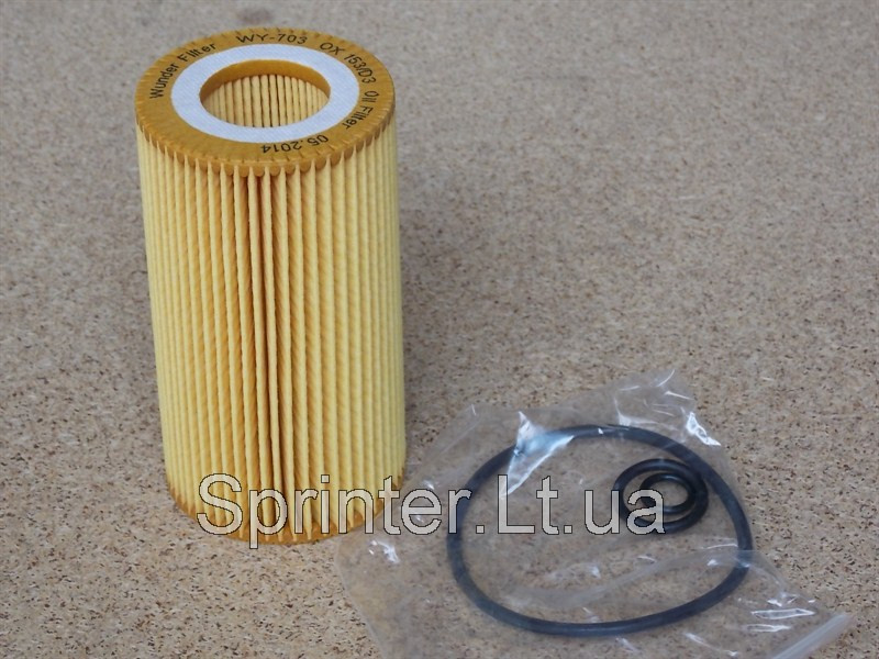 Фільтр масляного MB Sprinter/ Voto CDI, OM611/612/ 646 WUNDER FILTER WY-703